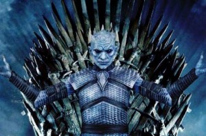 Создать мем: bran stark night king, король ночи эскиз, Белый Ходок