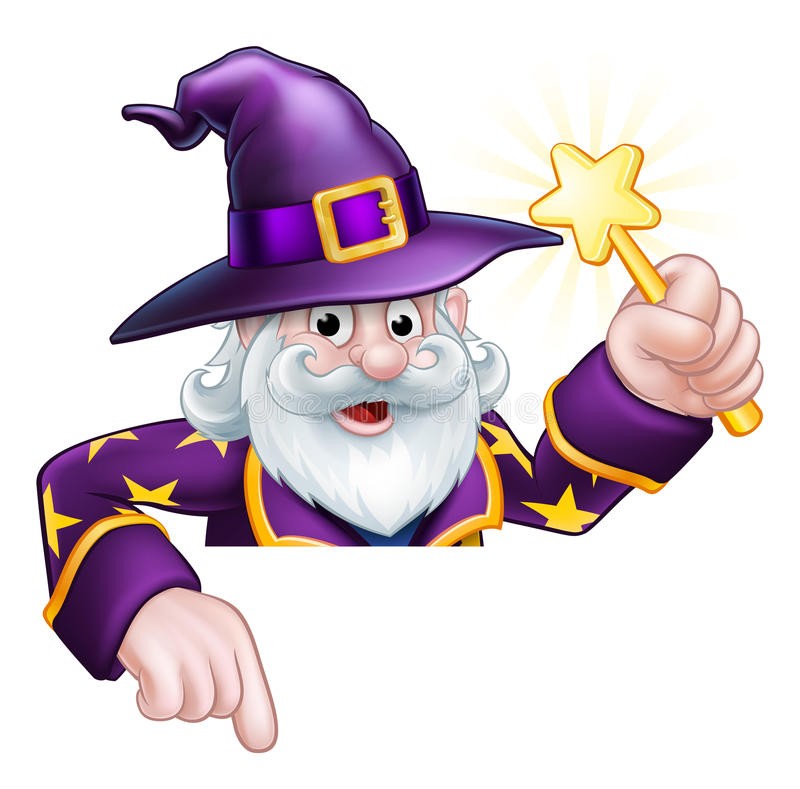 Create meme: a wizard on a transparent background, stock illustrations, the cartoon wizard