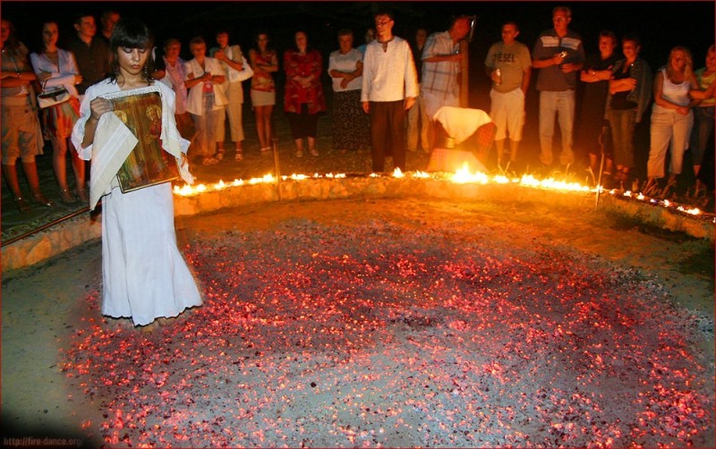 Create meme: nestinarity in Bulgaria, non-veterinarians in Bulgaria, walking on coals