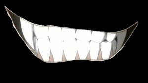 Создать мем: зубы, клыки, улыбка с острыми зубами аниме