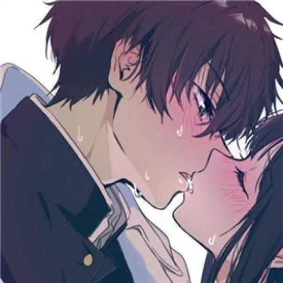 Lesbian kissing anime pfp matching｜TikTok Search
