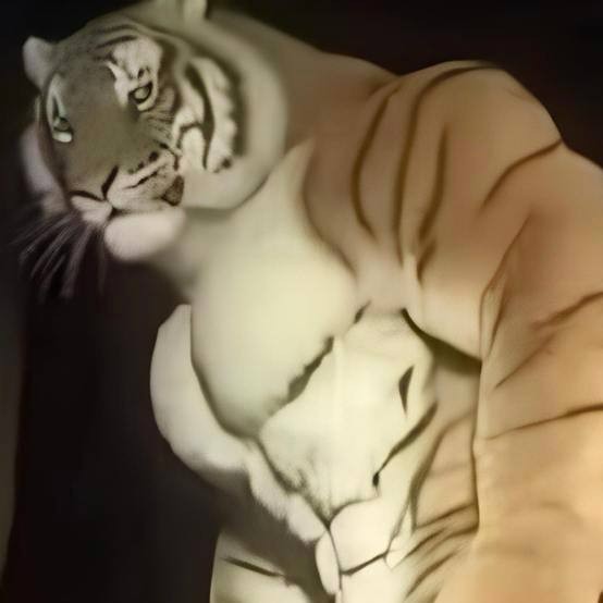 Create meme: tiger , tiger tiger, The white tiger was found