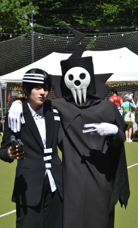 Create meme: Shinigami Soul Eater Cosplay, Undertale Gaster cosplay, Soul eater Shinigami