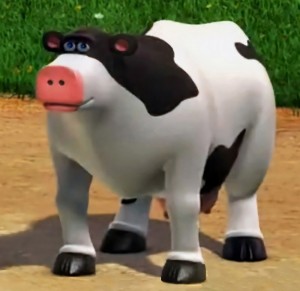 Создать мем: бык и корова, корова мем, польская корова