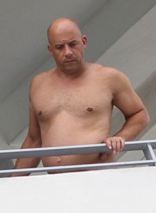 Create meme: VIN diesel is not the same, meme of VIN diesel, VIN diesel on the balcony