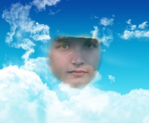 Create meme: the sky, male