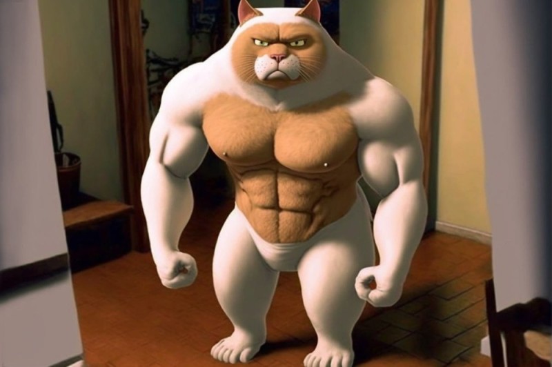 Create meme: The jock cat from fortnight, Mr. meowl fortnight, teen meauskul season 4 3 chapters