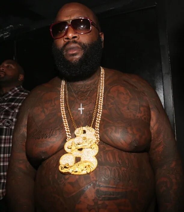 Create meme: Rick Ross is a rapper, rapper , rick ross 