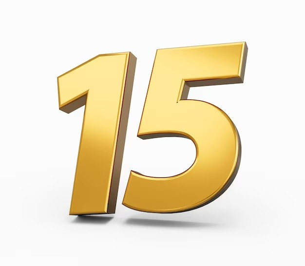 Create meme: figures, gold numbers, golden five on a white background