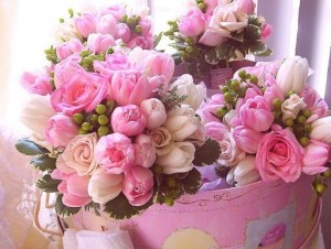 Create meme: peonies flowers, pink flowers bouquet, bouquet