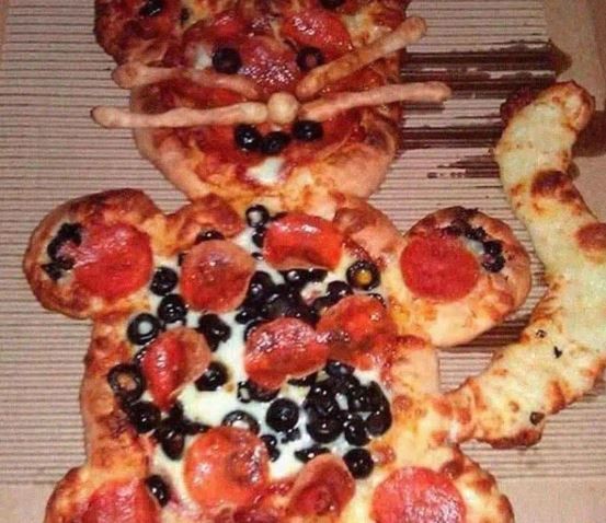 Create meme: pizza for children, mini pizza, children's pizza