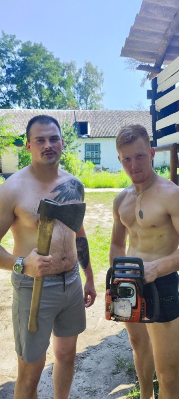 Create meme: axe , Dmitry, guy 