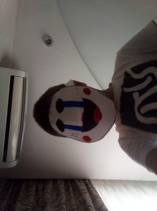 Create meme: mask puppets cardboard, mask puppets, mask of the puppet from fnaf