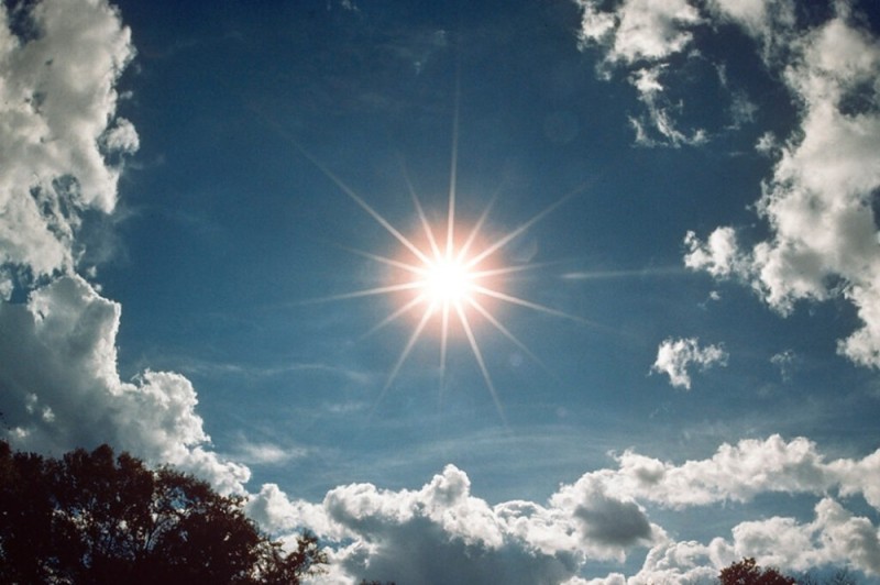 Create meme: the rays of the sun , sky sun, the earth's ozone layer