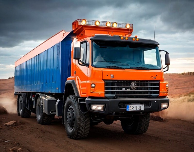 Create meme: dump truck watch, dump truck truck, Daimler kamaz rus