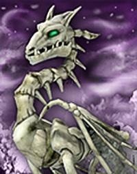 Create meme: The dragons and Titans game, The bone dragon, Skeleton dragon