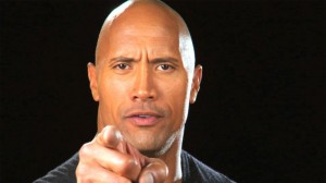 Create meme: the rock