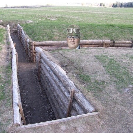 Create meme: trench fortification, Borodino field trenches, earthworks