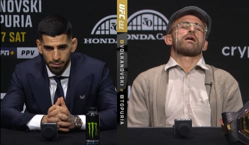 Create meme: ufc 294, ufc 282, SFS 273 press conference