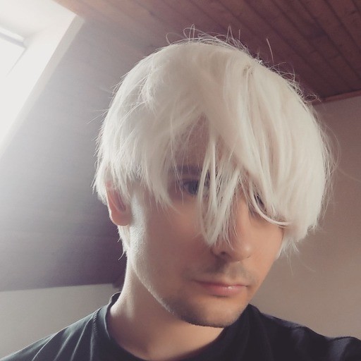 Create meme: guy , wigs for cosplay, men 