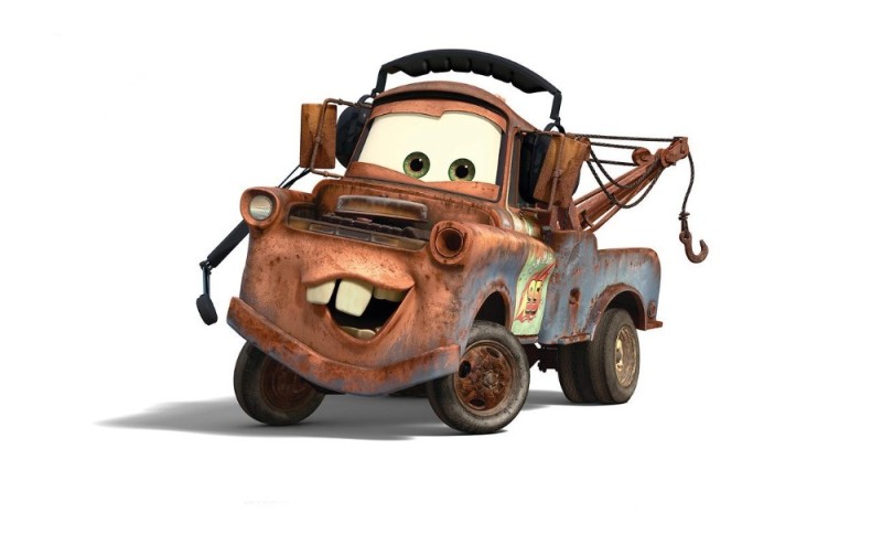 Create meme: cartoon characters cars master, 3 cars mater, cars cartoon master