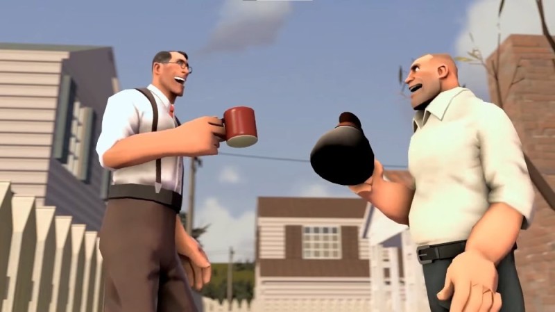 Create meme: Tim Fortress meme, Tim Fortress 2 meme, women meme tf2