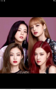 Create meme: black pink