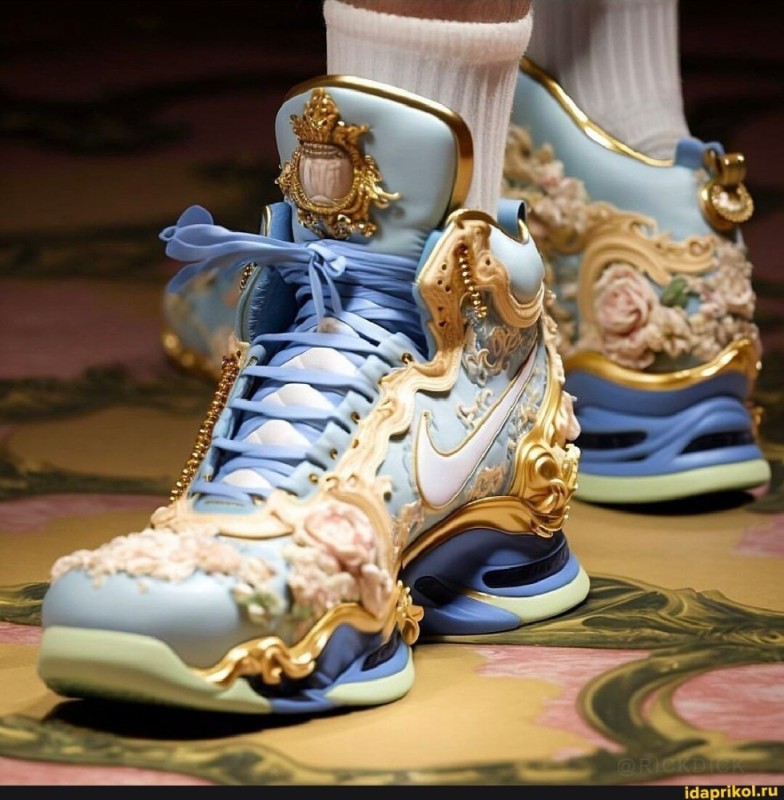 Create meme: rococo sneakers, nike x balmain - rococò, nike balmain