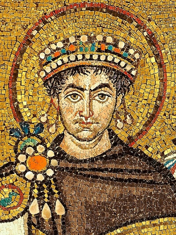 Create meme: Emperor Justinian, Justinian Emperor of Byzantium, Emperor Justinian 1 Byzantine mosaic