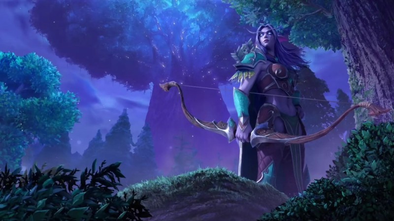 Create meme: Warcraft Night Elves, Art warcraft, warcraft 3 reforged night Elves