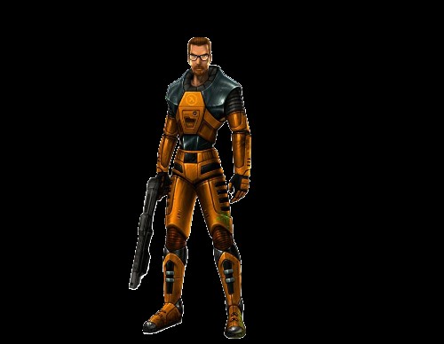 Create meme: Gordon Freeman , Gordon Freeman half life 1, Gordon Freeman half life 1