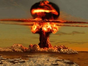 Create meme: A nuclear explosion