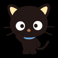 Создать мем: милые животные, черный кот, cat black