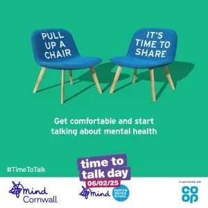 Create meme: talking about mental health, time to talk, time talk