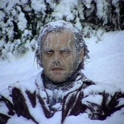 Create meme: Jack Nicholson in the snow, Jack Nicholson the shining, people