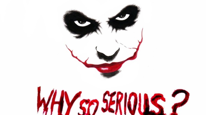 Create meme: why so serious joker, The joker's smile, the face of the Joker