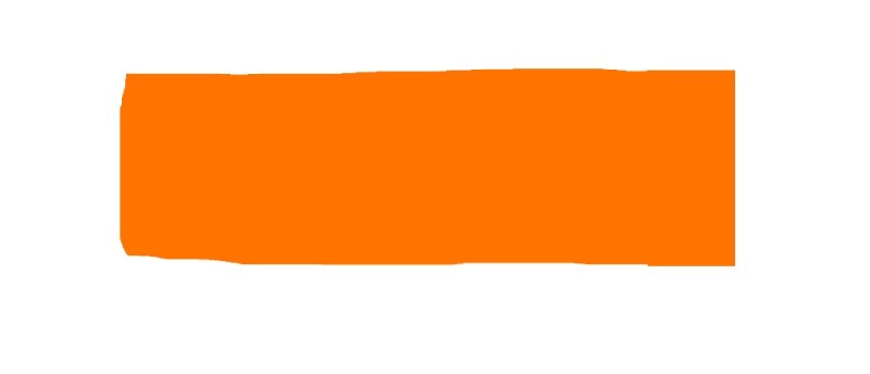 Create meme: orange smear, The rectangle is orange, The orange banner