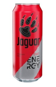Create meme: jaguar energy drink alcohol-free cult, jaguar cult energy drink, 0.5l, jaguar non-alcoholic energy drink