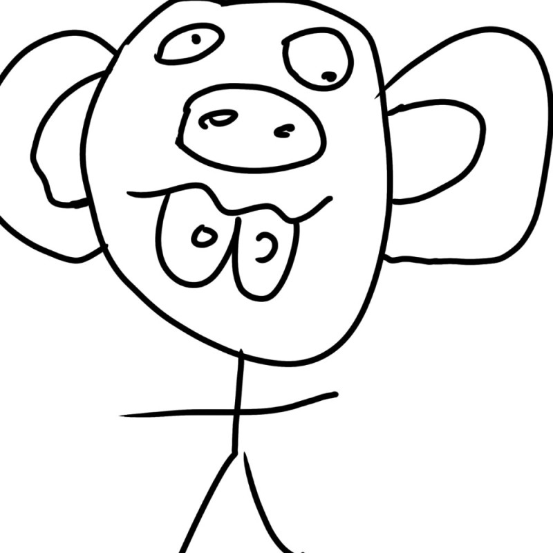 Create meme: figure , cheburashka for drawing, chicken coloring book