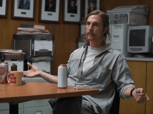 Create meme: meme with McConaughey, Matthew McConaughey true detective meme, true detective McConaughey 