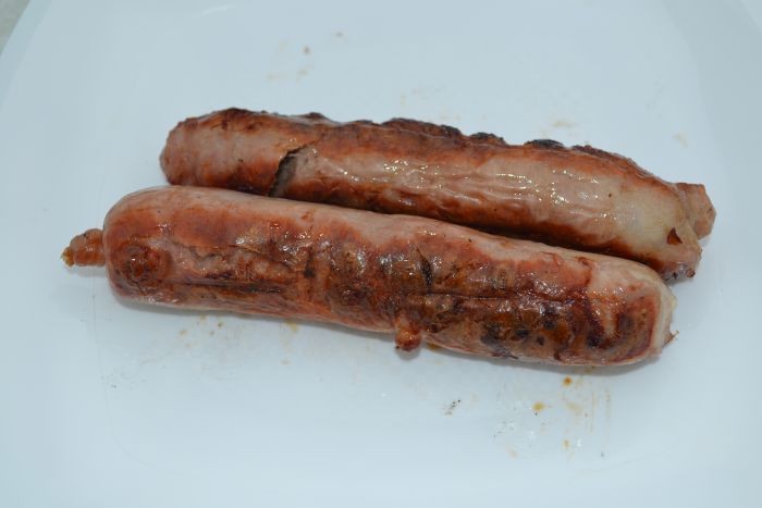 Create meme: grilled sausages, sausages for frying, sausages grill master