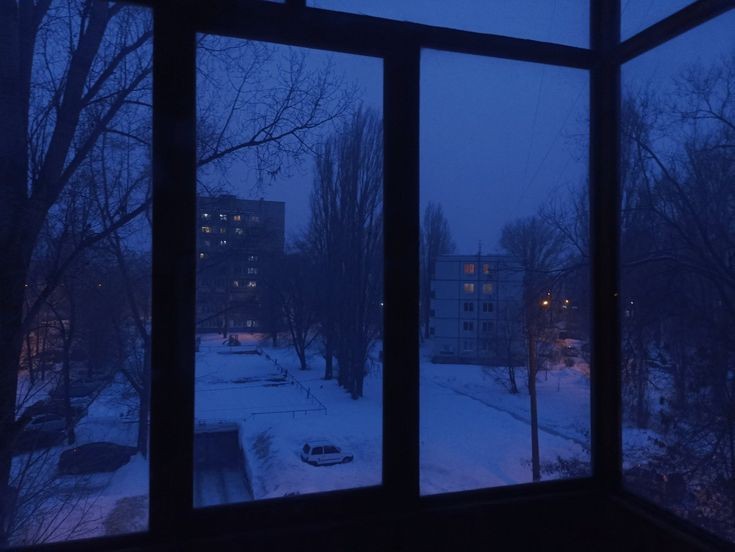 Create meme: windows at night, view from the window in the evening, view from the window at night