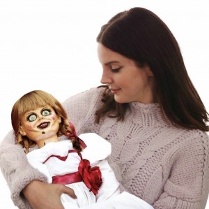 Create meme: the curse of Annabelle the doll, the doll Annabelle