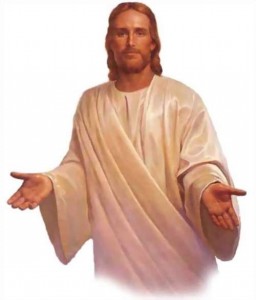Создать мем: иисус мем, иисус христос на белом фоне, двенадцать образ христа