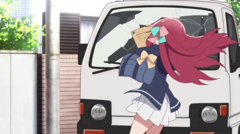 Create meme: zombieland saga Sakura and the truck, zombieland saga, zombieland saga machine