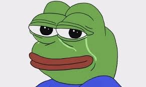 Create meme: Pepe sad, Pepe the frog, and autistic, sad frog Pepe