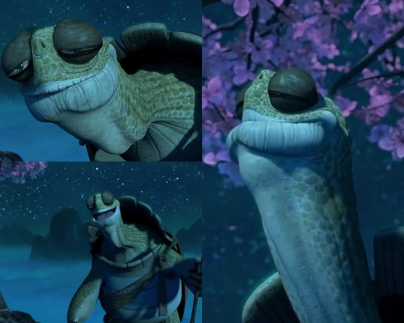 Create meme: kung fu Panda Oogway, kung fu panda turtle, ugway