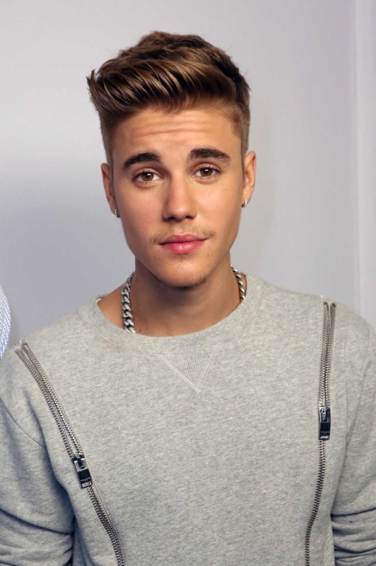 Create meme: Justin Bieber is young, justin bieber hairstyle, justin bieber 