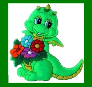 Создать мем: маленький мультяшный крокодил, дракончик, дракоша 1997