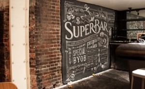 Создать мем: wall, черная школьная доска, typography